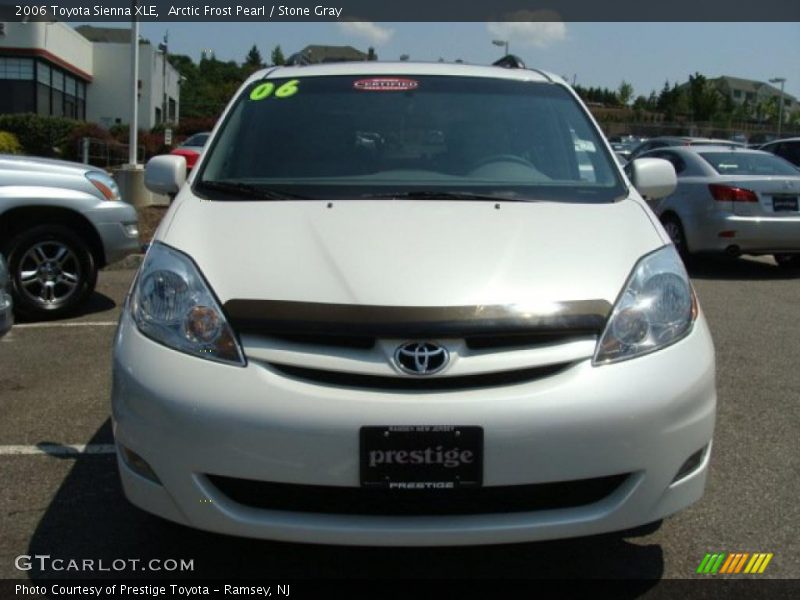 Arctic Frost Pearl / Stone Gray 2006 Toyota Sienna XLE