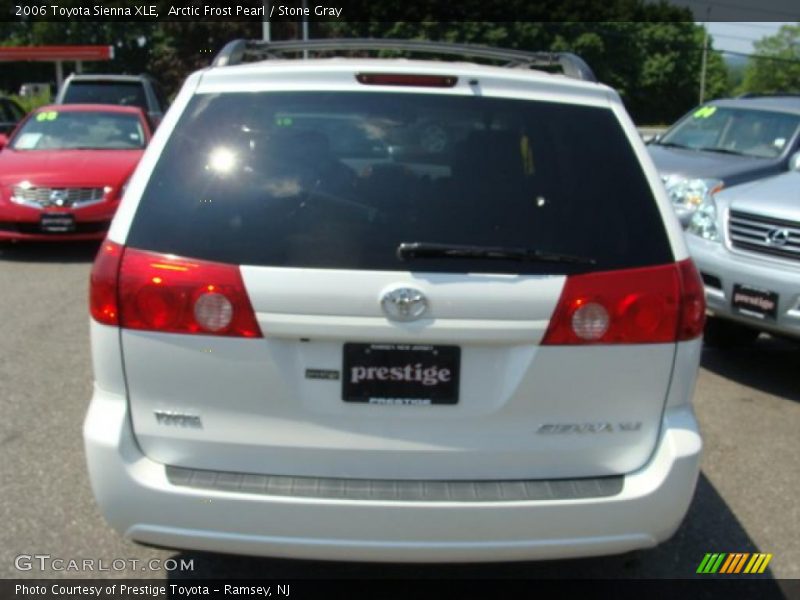 Arctic Frost Pearl / Stone Gray 2006 Toyota Sienna XLE