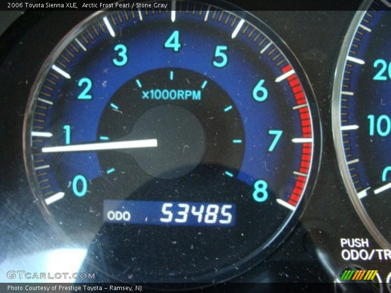 Arctic Frost Pearl / Stone Gray 2006 Toyota Sienna XLE
