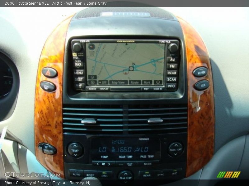 Arctic Frost Pearl / Stone Gray 2006 Toyota Sienna XLE