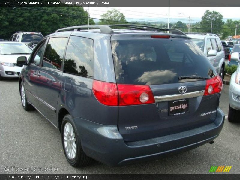Slate Gray Metallic / Stone 2007 Toyota Sienna XLE Limited