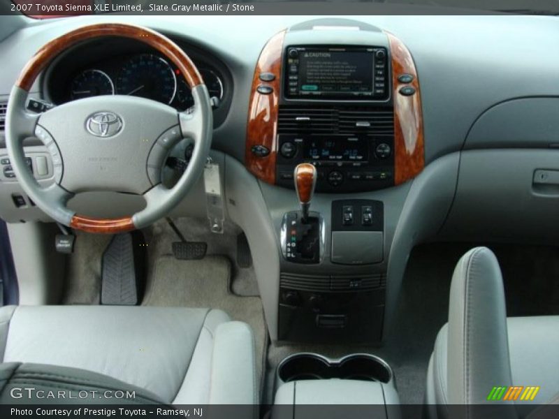 Slate Gray Metallic / Stone 2007 Toyota Sienna XLE Limited