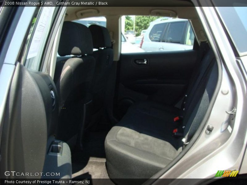 Gotham Gray Metallic / Black 2008 Nissan Rogue S AWD
