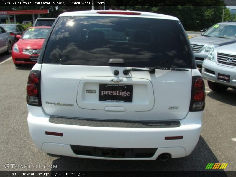Summit White / Ebony 2006 Chevrolet TrailBlazer SS AWD