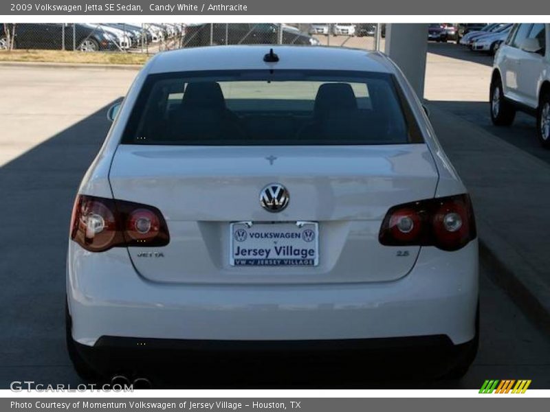 Candy White / Anthracite 2009 Volkswagen Jetta SE Sedan
