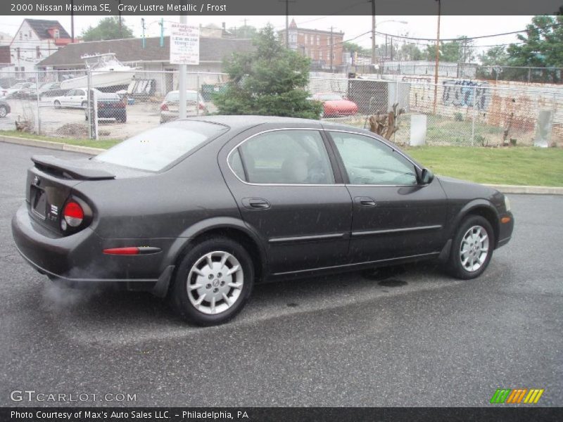 Gray Lustre Metallic / Frost 2000 Nissan Maxima SE