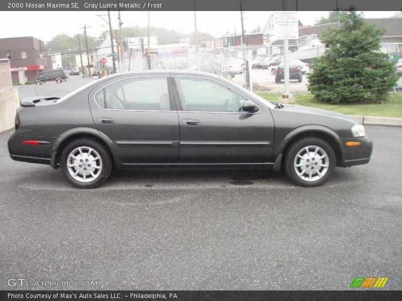Gray Lustre Metallic / Frost 2000 Nissan Maxima SE
