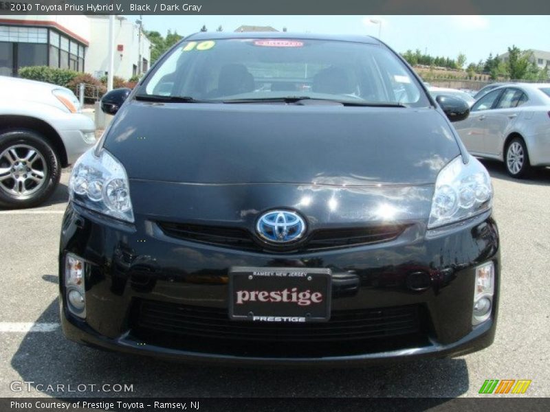 Black / Dark Gray 2010 Toyota Prius Hybrid V