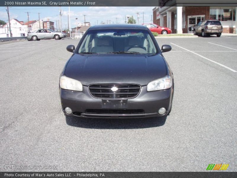 Gray Lustre Metallic / Frost 2000 Nissan Maxima SE