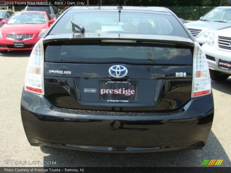 Black / Dark Gray 2010 Toyota Prius Hybrid V