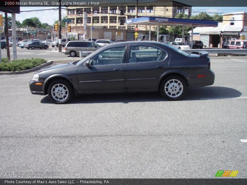 Gray Lustre Metallic / Frost 2000 Nissan Maxima SE