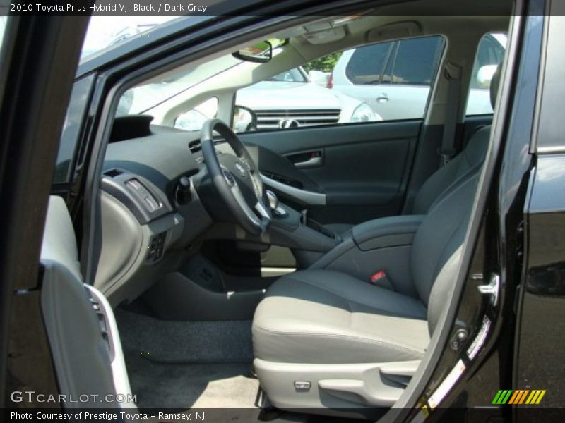 Black / Dark Gray 2010 Toyota Prius Hybrid V