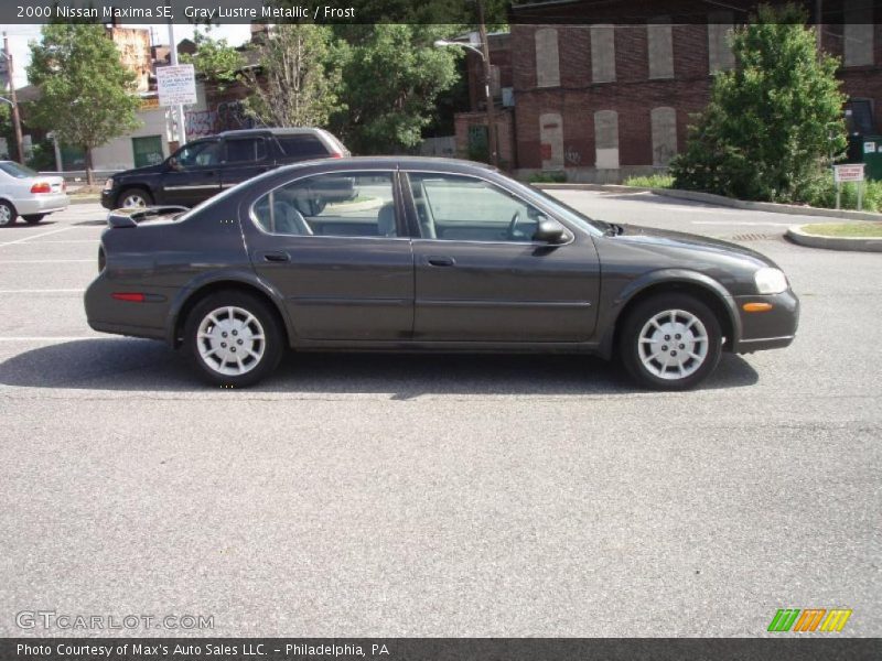Gray Lustre Metallic / Frost 2000 Nissan Maxima SE