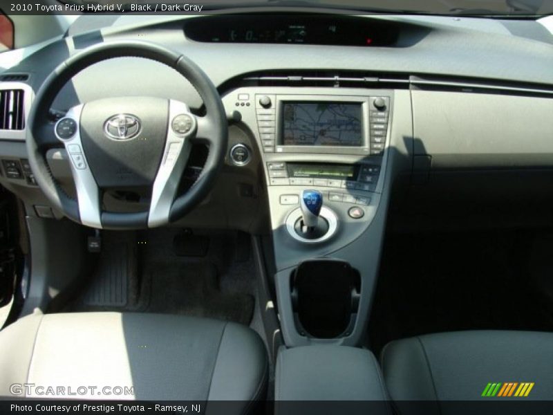 Black / Dark Gray 2010 Toyota Prius Hybrid V