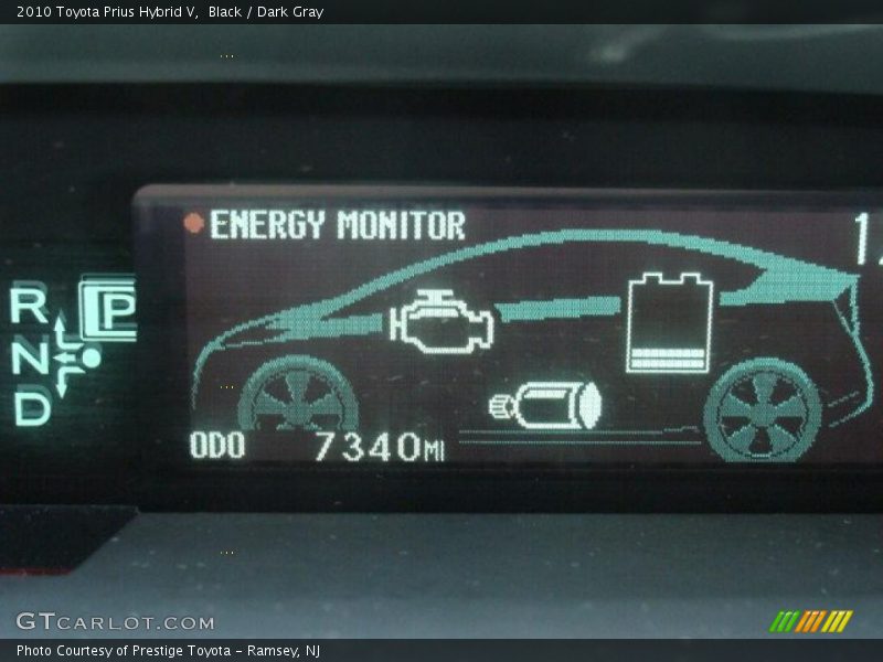 Black / Dark Gray 2010 Toyota Prius Hybrid V