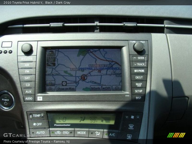 Black / Dark Gray 2010 Toyota Prius Hybrid V