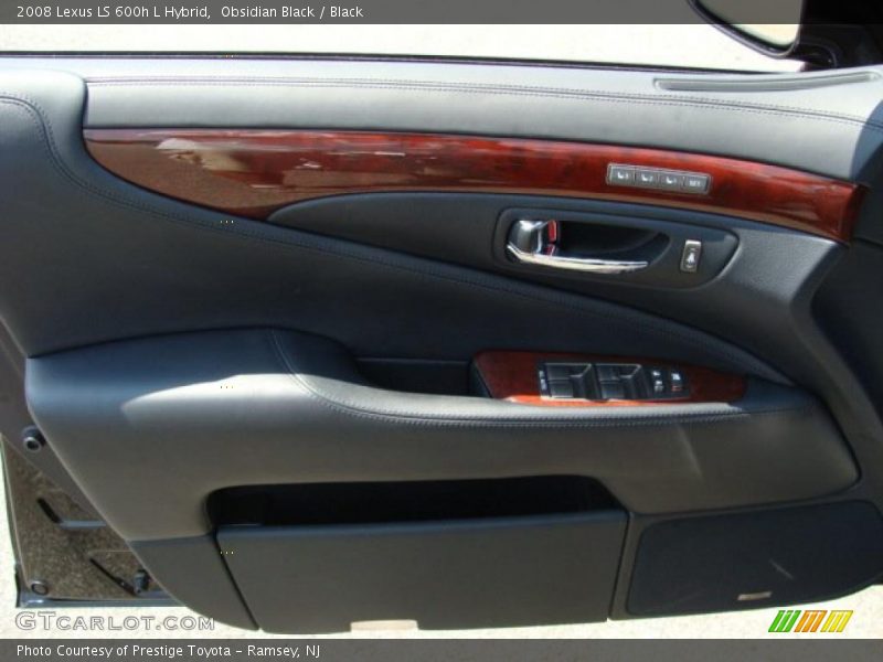 Obsidian Black / Black 2008 Lexus LS 600h L Hybrid