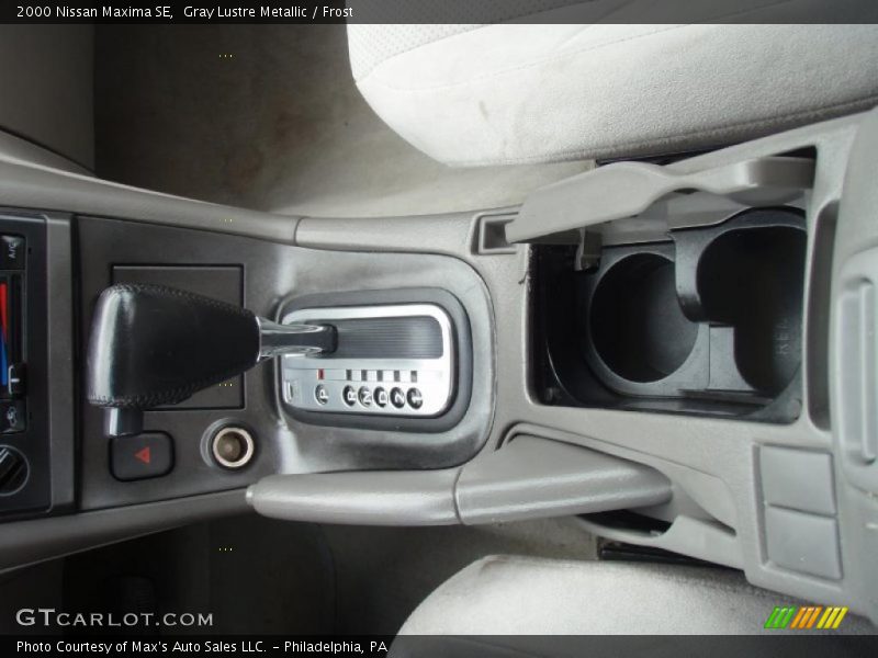 Gray Lustre Metallic / Frost 2000 Nissan Maxima SE