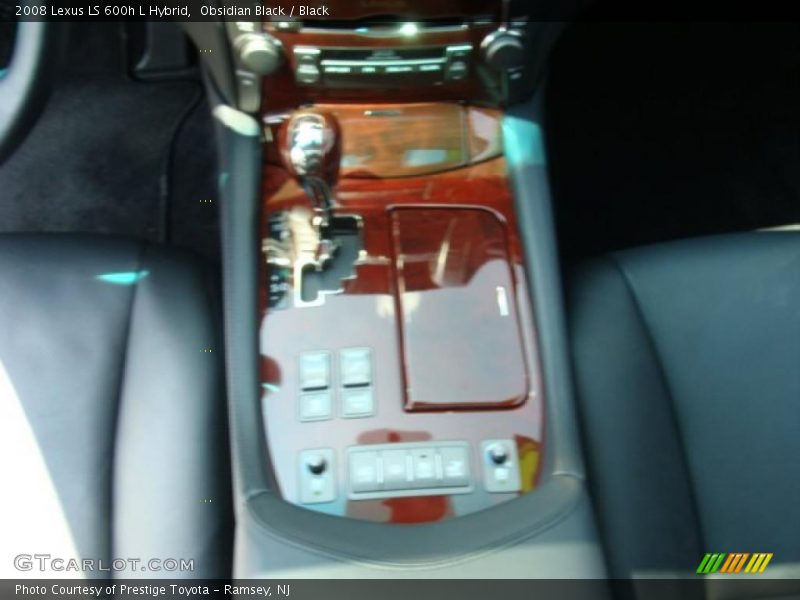 Obsidian Black / Black 2008 Lexus LS 600h L Hybrid