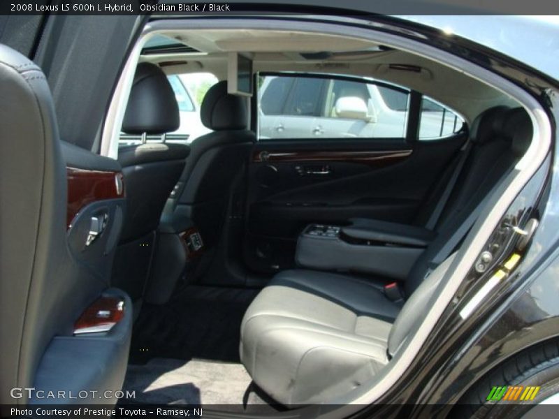 Obsidian Black / Black 2008 Lexus LS 600h L Hybrid