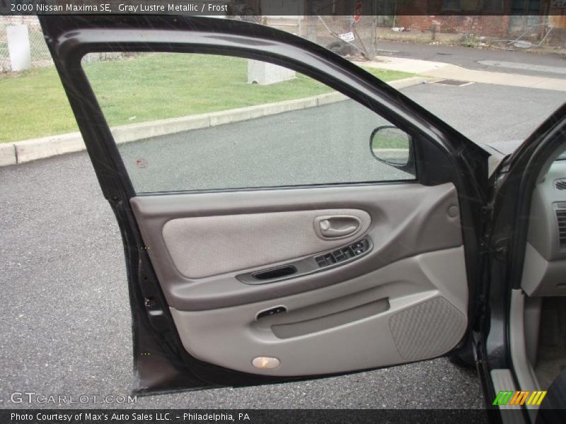 Gray Lustre Metallic / Frost 2000 Nissan Maxima SE