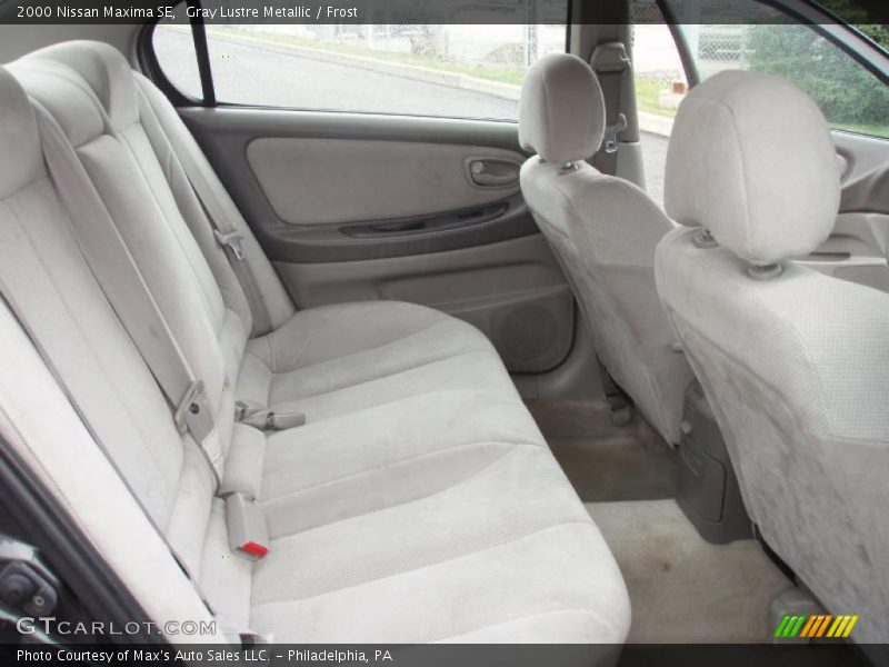 Gray Lustre Metallic / Frost 2000 Nissan Maxima SE