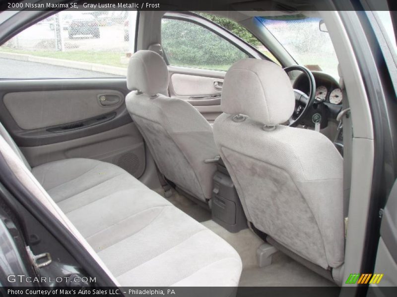 Gray Lustre Metallic / Frost 2000 Nissan Maxima SE