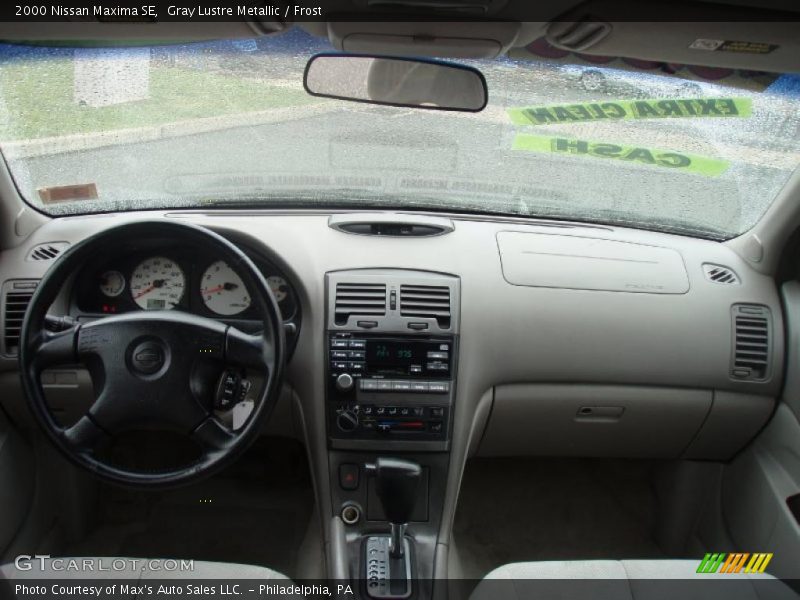 Gray Lustre Metallic / Frost 2000 Nissan Maxima SE