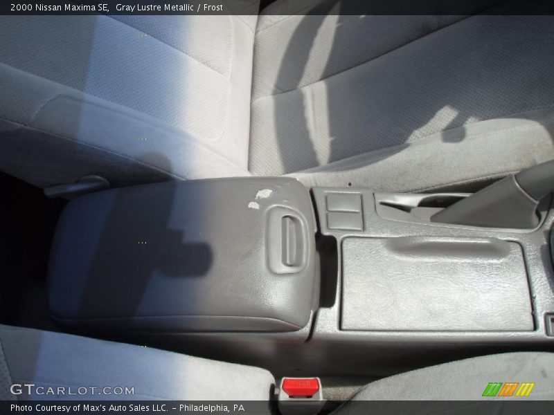 Gray Lustre Metallic / Frost 2000 Nissan Maxima SE