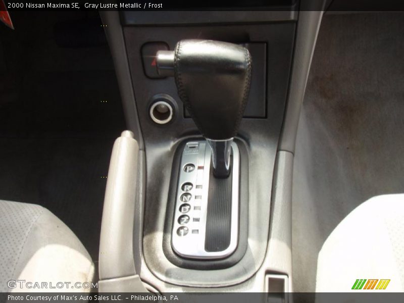 Gray Lustre Metallic / Frost 2000 Nissan Maxima SE