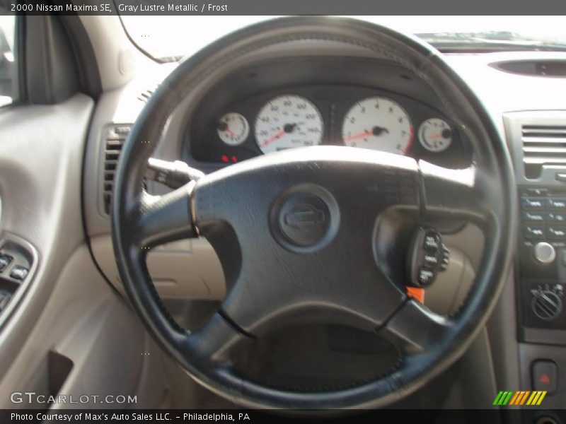 Gray Lustre Metallic / Frost 2000 Nissan Maxima SE