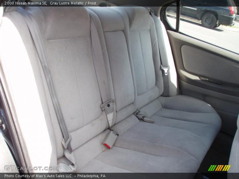 Gray Lustre Metallic / Frost 2000 Nissan Maxima SE