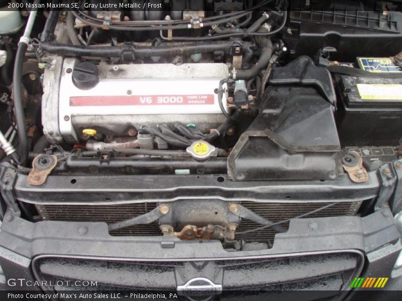 Gray Lustre Metallic / Frost 2000 Nissan Maxima SE