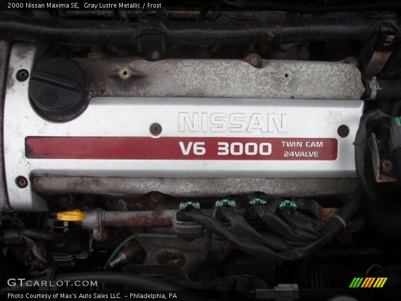 Gray Lustre Metallic / Frost 2000 Nissan Maxima SE