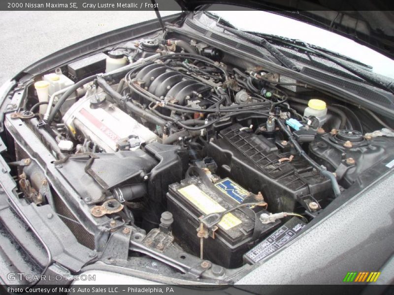 Gray Lustre Metallic / Frost 2000 Nissan Maxima SE