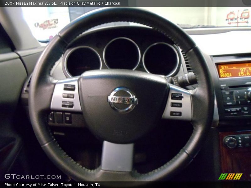 Precision Gray Metallic / Charcoal 2007 Nissan Maxima 3.5 SL