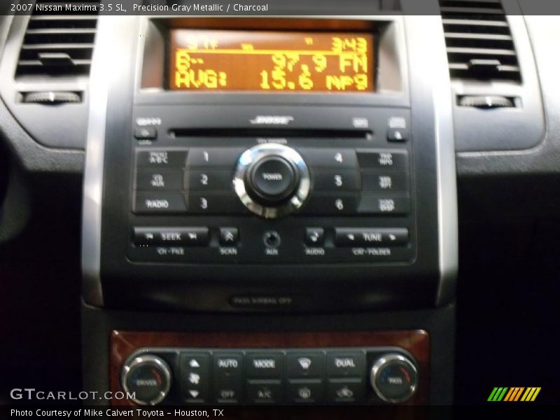 Precision Gray Metallic / Charcoal 2007 Nissan Maxima 3.5 SL