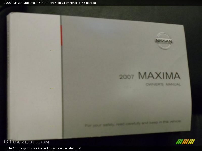Precision Gray Metallic / Charcoal 2007 Nissan Maxima 3.5 SL