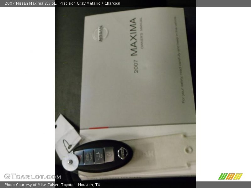 Precision Gray Metallic / Charcoal 2007 Nissan Maxima 3.5 SL