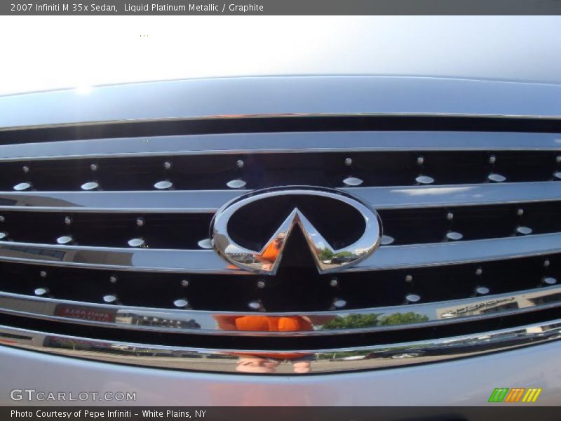 Liquid Platinum Metallic / Graphite 2007 Infiniti M 35x Sedan