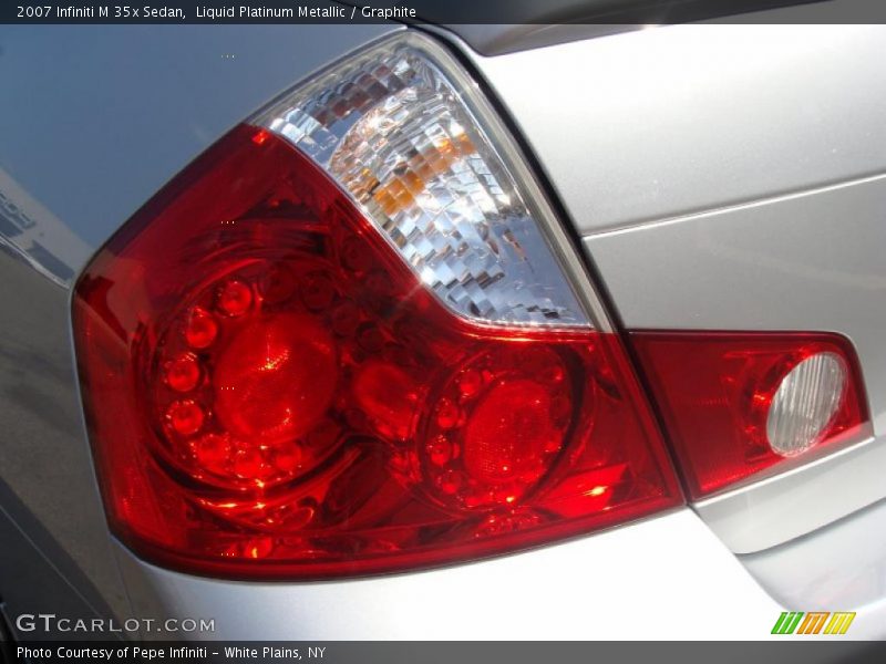 Liquid Platinum Metallic / Graphite 2007 Infiniti M 35x Sedan