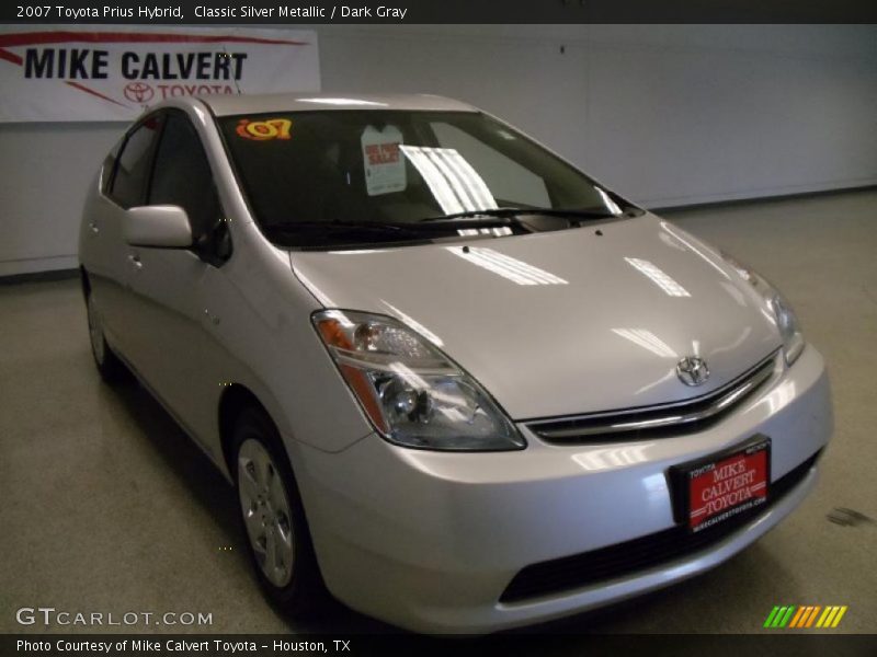 Classic Silver Metallic / Dark Gray 2007 Toyota Prius Hybrid