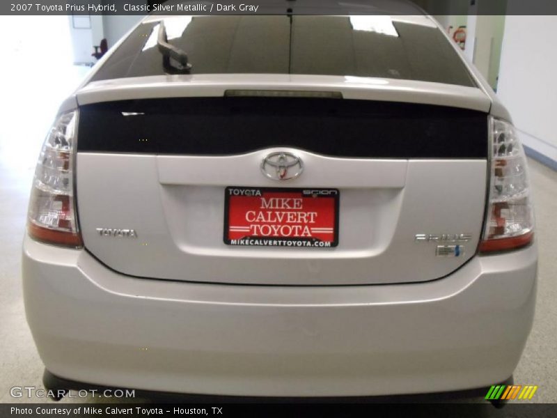 Classic Silver Metallic / Dark Gray 2007 Toyota Prius Hybrid