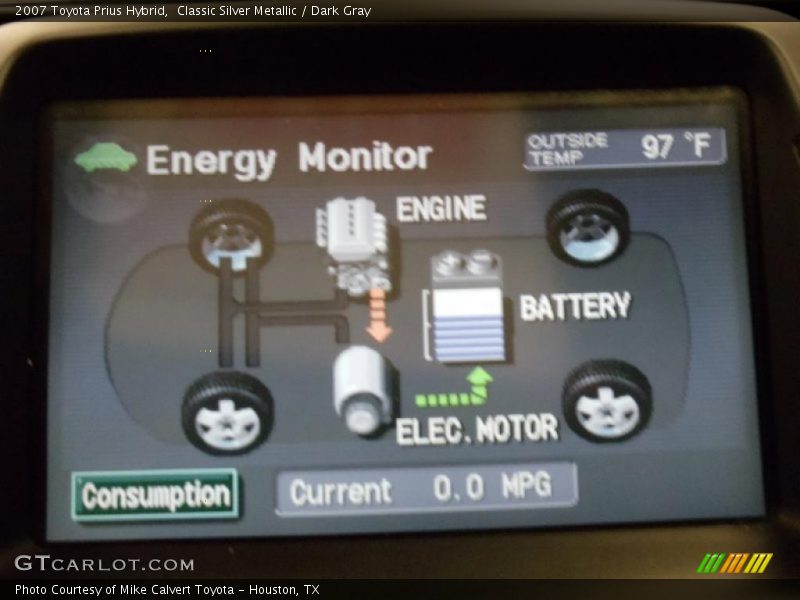 Classic Silver Metallic / Dark Gray 2007 Toyota Prius Hybrid