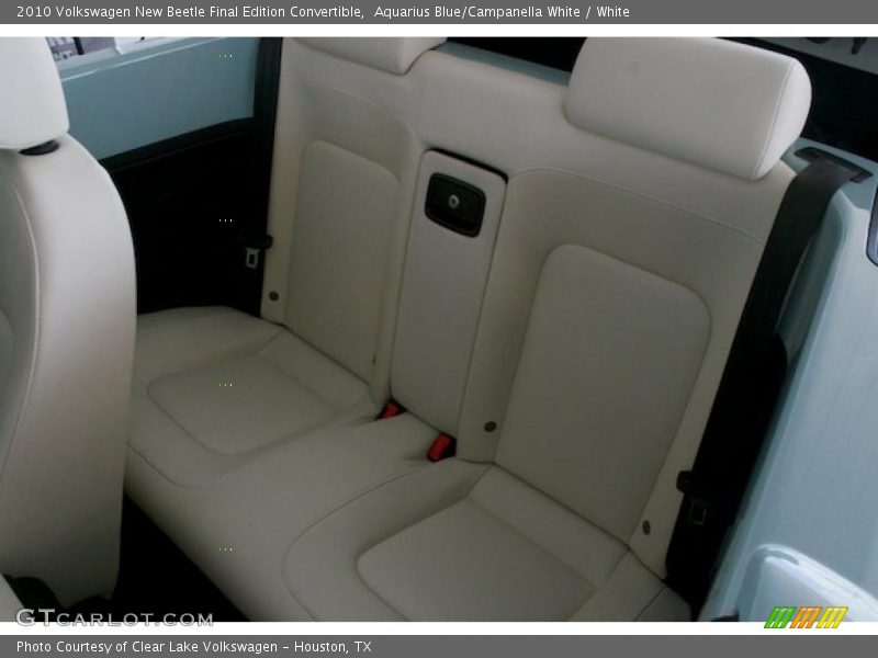 Aquarius Blue/Campanella White / White 2010 Volkswagen New Beetle Final Edition Convertible