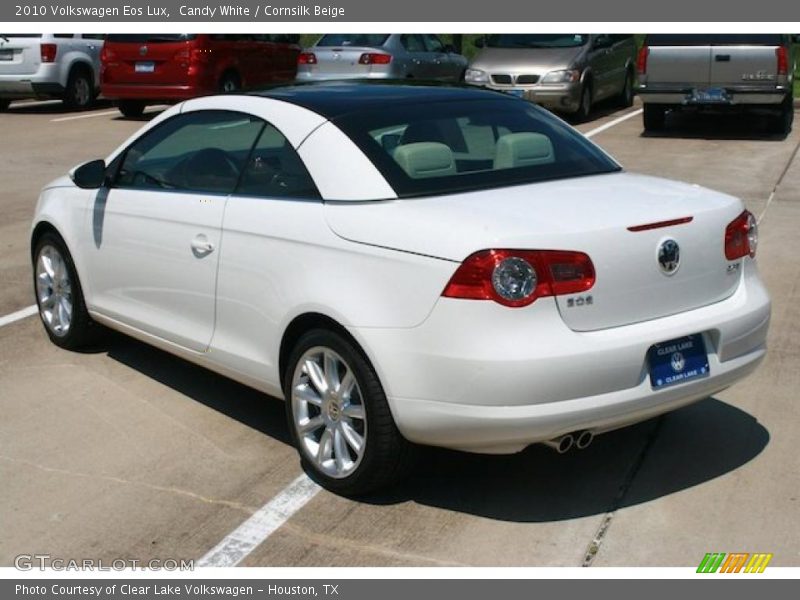 Candy White / Cornsilk Beige 2010 Volkswagen Eos Lux