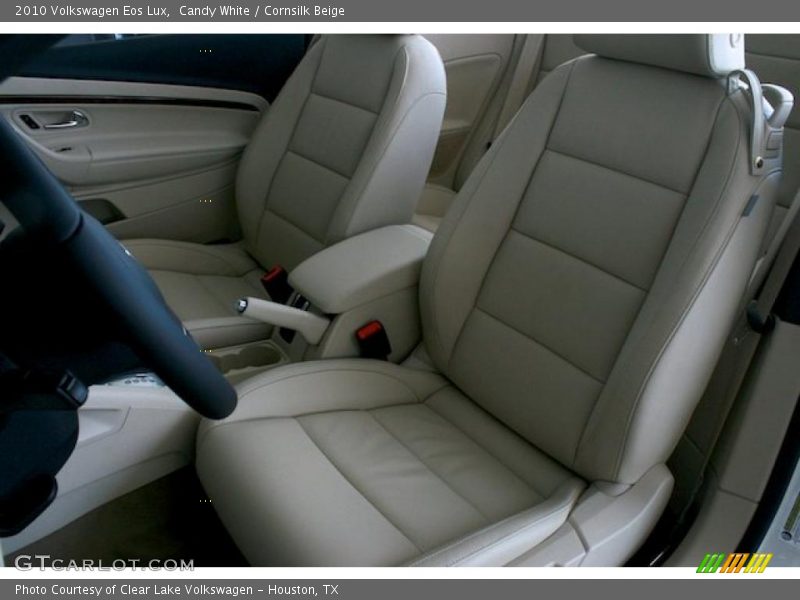 Candy White / Cornsilk Beige 2010 Volkswagen Eos Lux