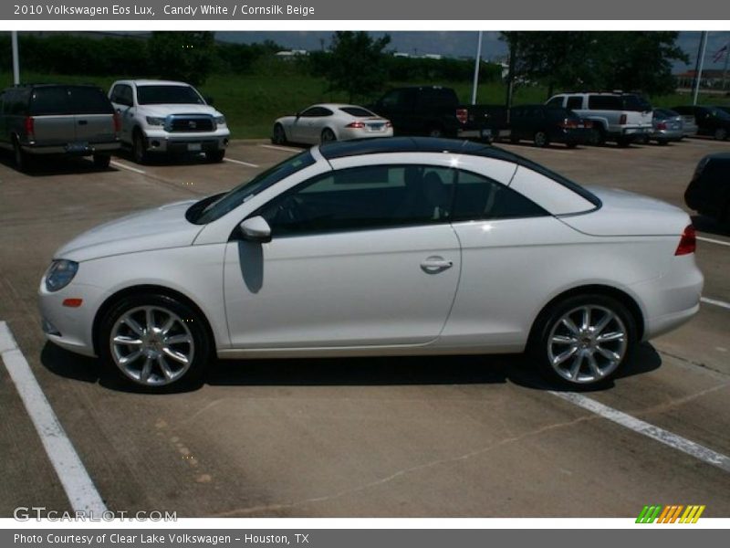 Candy White / Cornsilk Beige 2010 Volkswagen Eos Lux