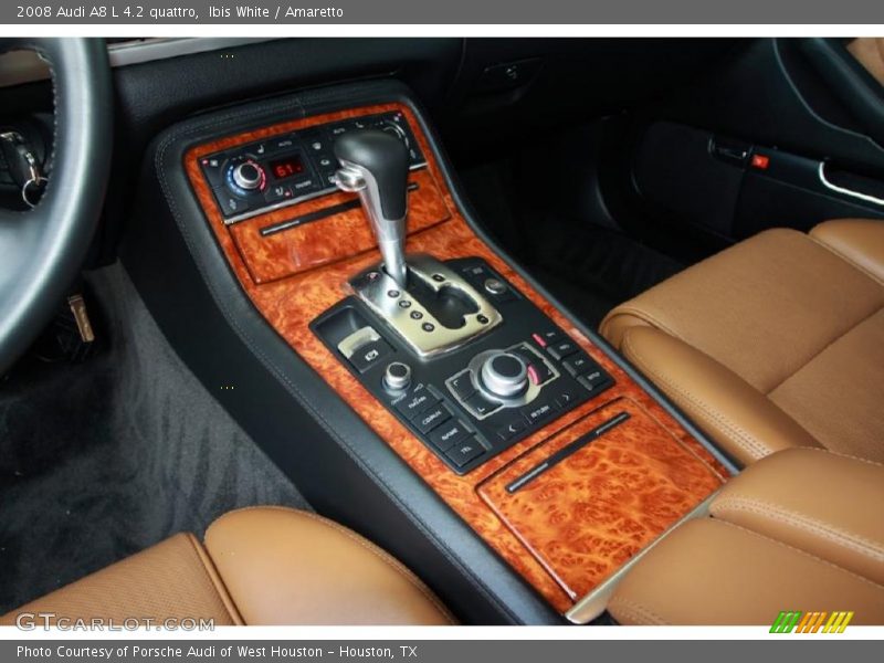 Ibis White / Amaretto 2008 Audi A8 L 4.2 quattro