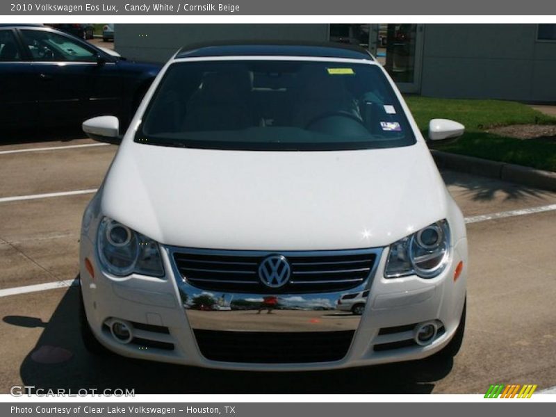 Candy White / Cornsilk Beige 2010 Volkswagen Eos Lux
